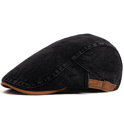 Liora Relaxed Adjustable Newsboy Cap