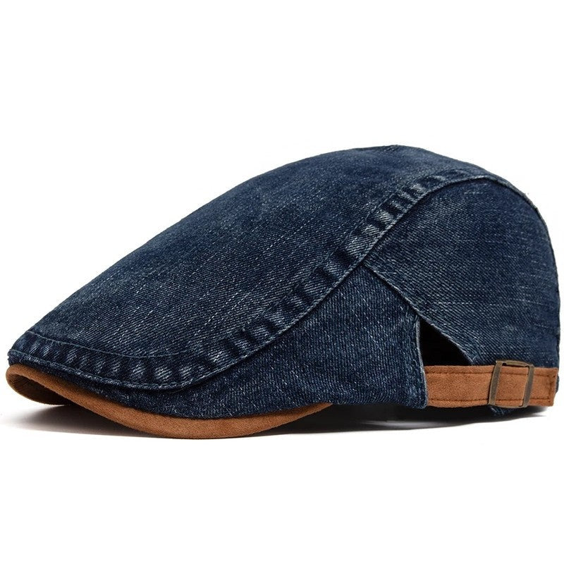 Liora Relaxed Adjustable Newsboy Cap