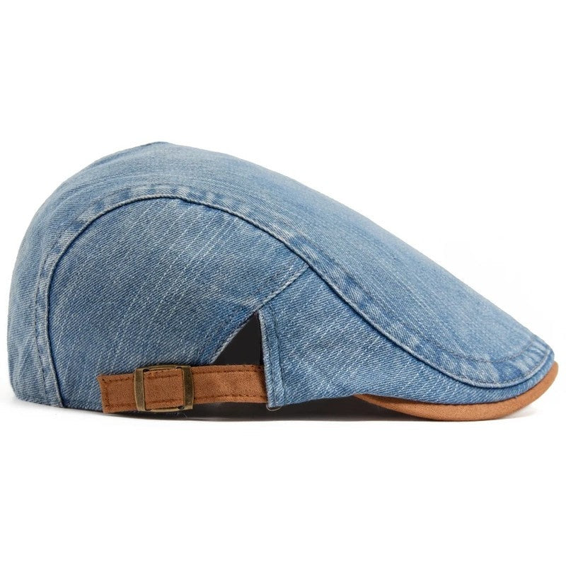 Liora Relaxed Adjustable Newsboy Cap