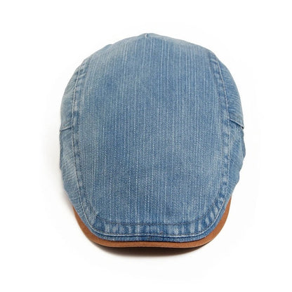 Liora Relaxed Adjustable Newsboy Cap
