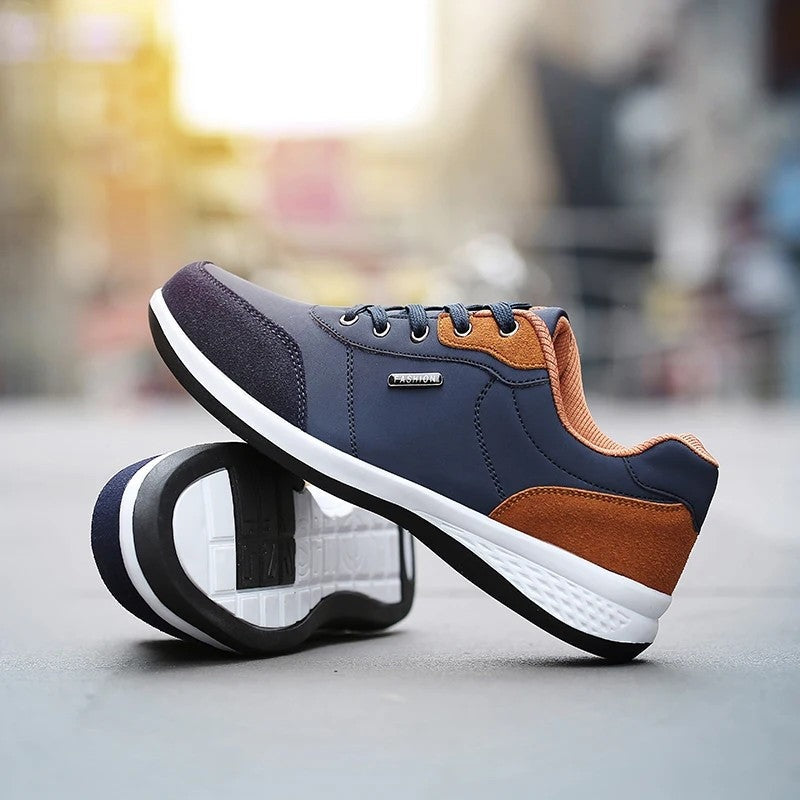 Lorven Low-Top Cushioned Walking Sneakers