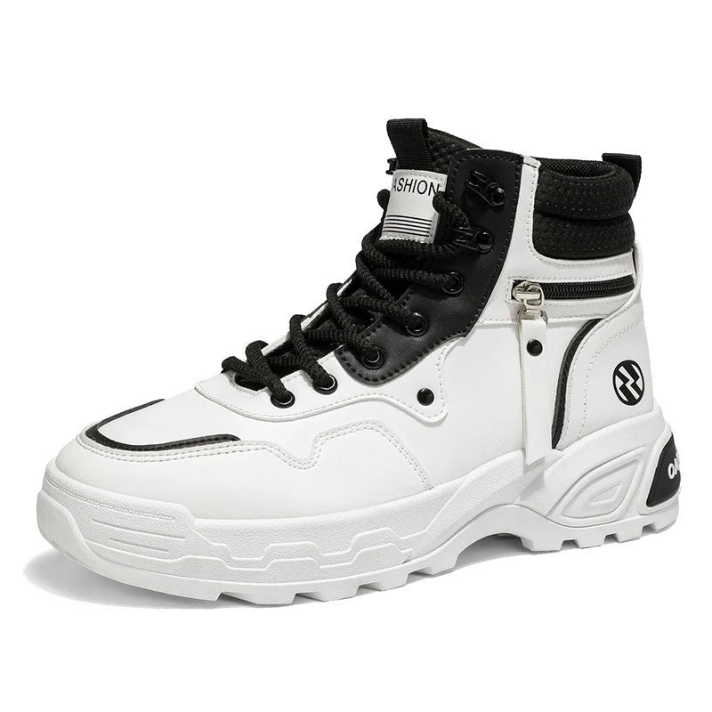 Luis High-Top Chunky Sole Sneaker Boot