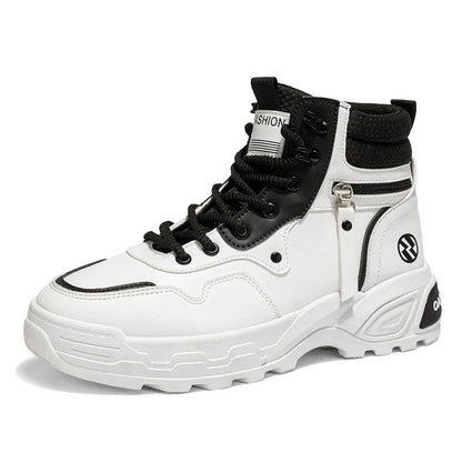 Luis High-Top Chunky Sole Sneaker Boot