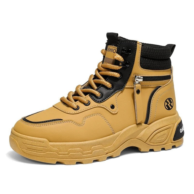 Luis High-Top Chunky Sole Sneaker Boot