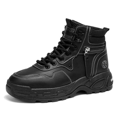 Luis High-Top Chunky Sole Sneaker Boot