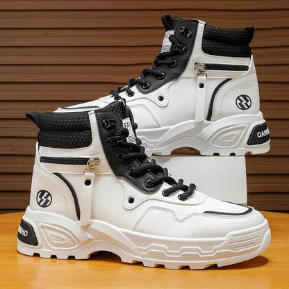 Luis High-Top Chunky Sole Sneaker Boot