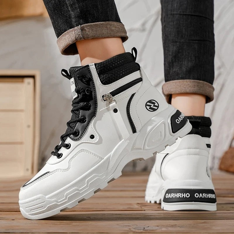 Luis High-Top Chunky Sole Sneaker Boot