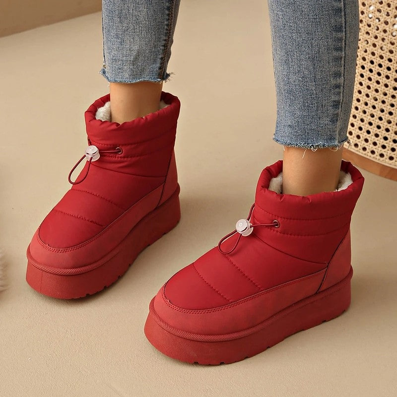 Lumen Quilted Platform Winter Boots