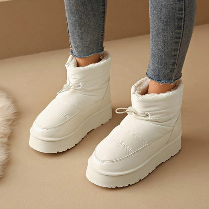 Lumen Quilted Platform Winter Boots