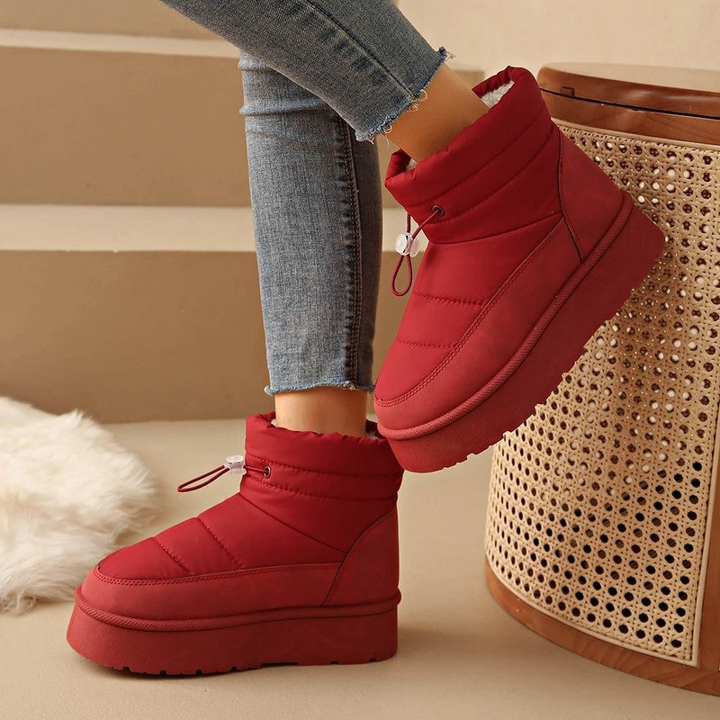 Lumen Quilted Platform Winter Boots