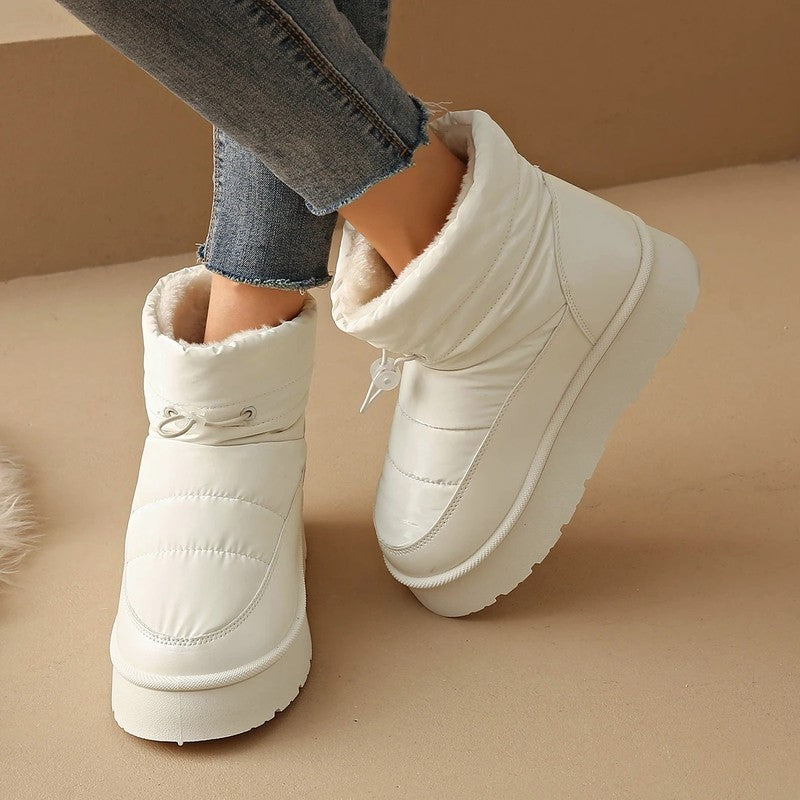 Lumen Quilted Platform Winter Boots