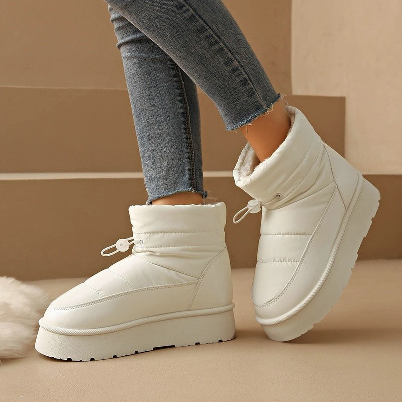 Lumen Quilted Platform Winter Boots