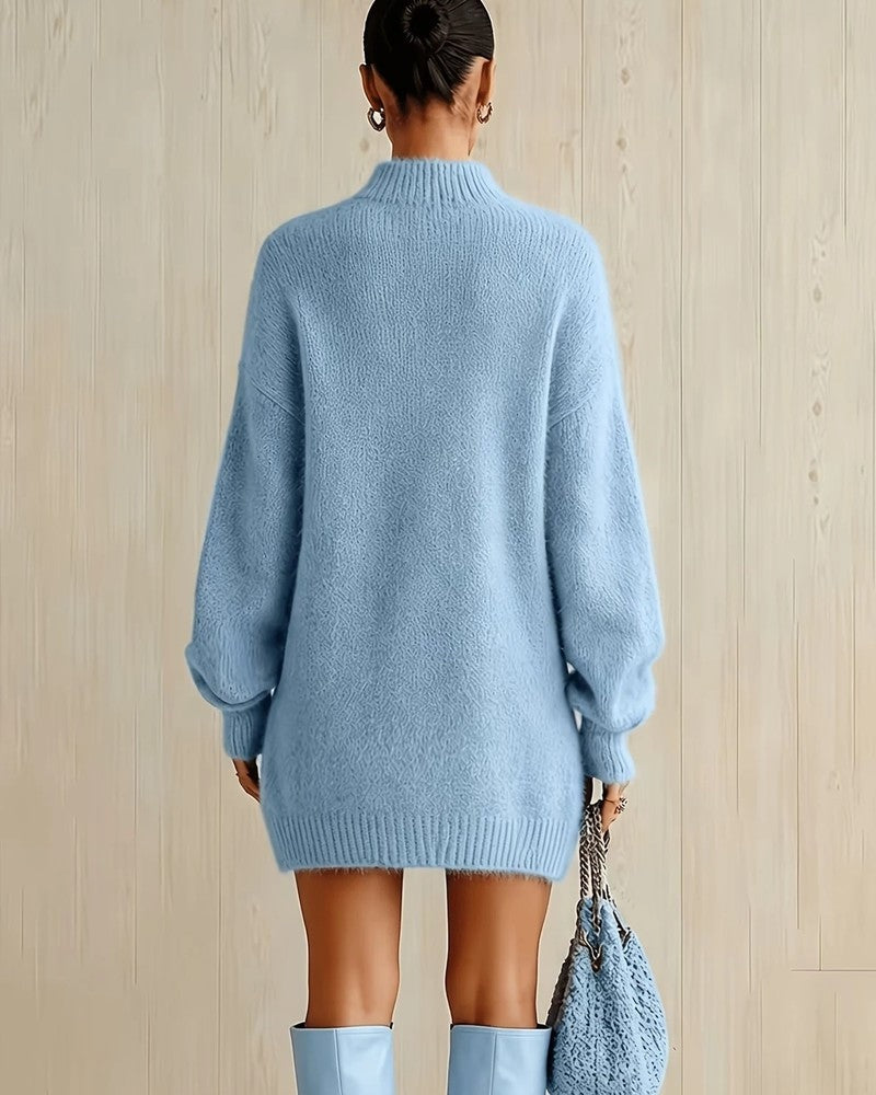 Lunara Fuzzy Knit Relaxed Sweater
