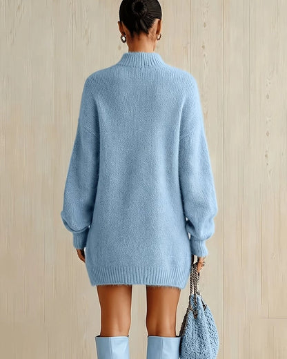 Lunara Fuzzy Knit Relaxed Sweater