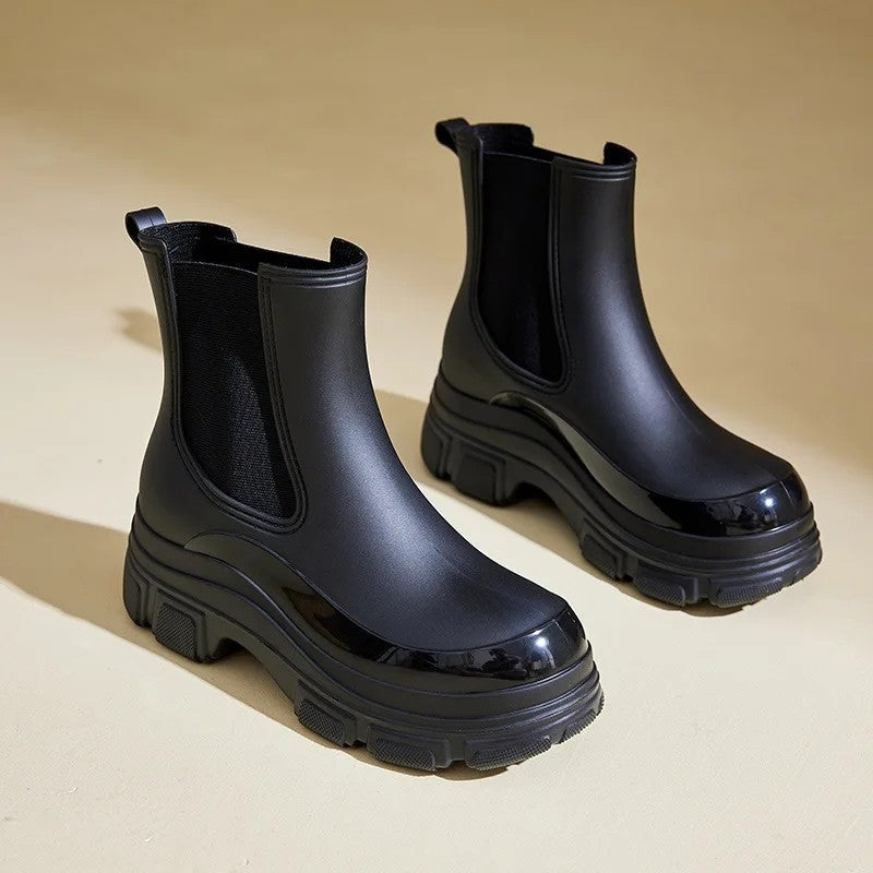 Lunari Chunky Sole Waterproof Boots