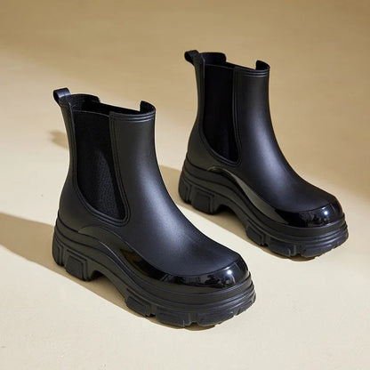 Lunari Chunky Sole Waterproof Boots