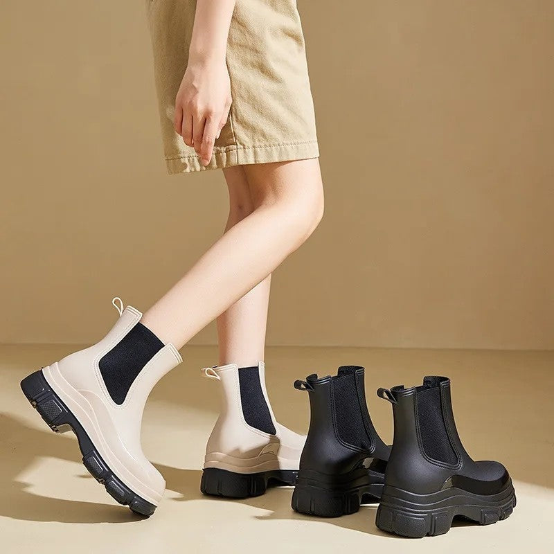 Lunari Chunky Sole Waterproof Boots