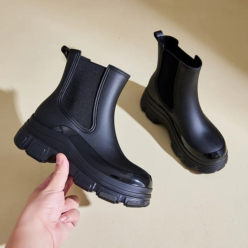 Lunari Chunky Sole Waterproof Boots