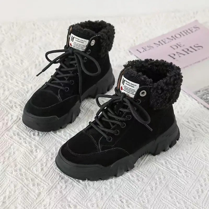 Lunari Fleece Lined Chunky Snow Boots