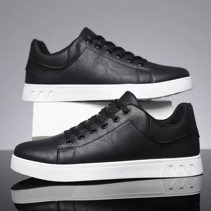 Lunari Low-Top Faux Leather Sneakers