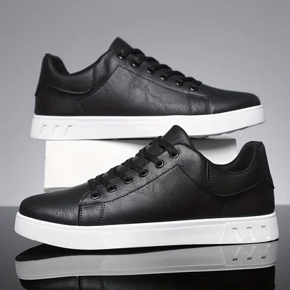 Lunari Low-Top Faux Leather Sneakers