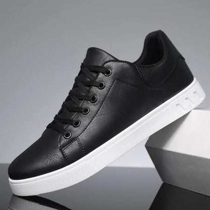 Lunari Low-Top Faux Leather Sneakers