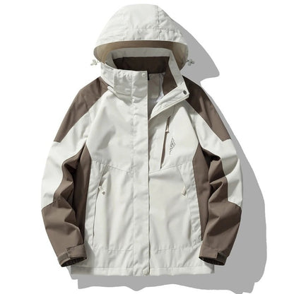 Lunari Waterproof Hooded Rain Jacket