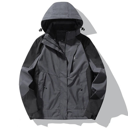 Lunari Waterproof Hooded Rain Jacket