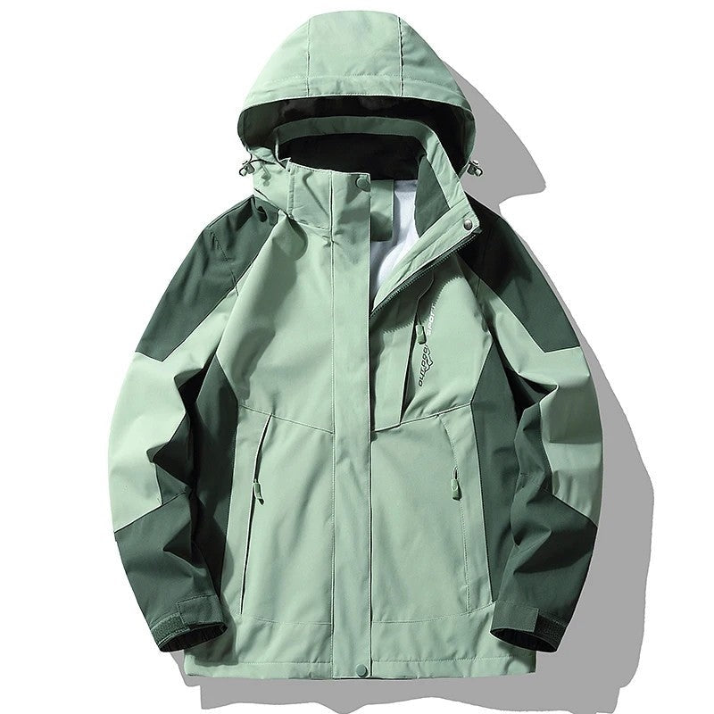 Lunari Waterproof Hooded Rain Jacket