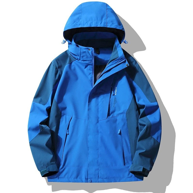 Lunari Waterproof Hooded Rain Jacket