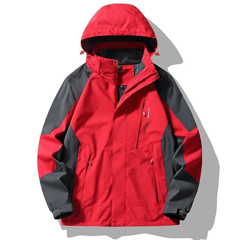 Lunari Waterproof Hooded Rain Jacket