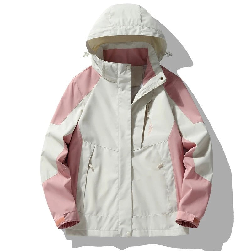 Lunari Waterproof Hooded Rain Jacket