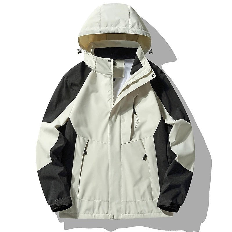 Lunari Waterproof Hooded Rain Jacket