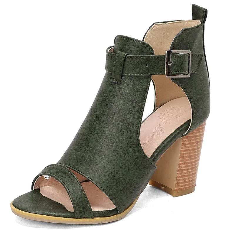 Elvara Block Heel Sandals