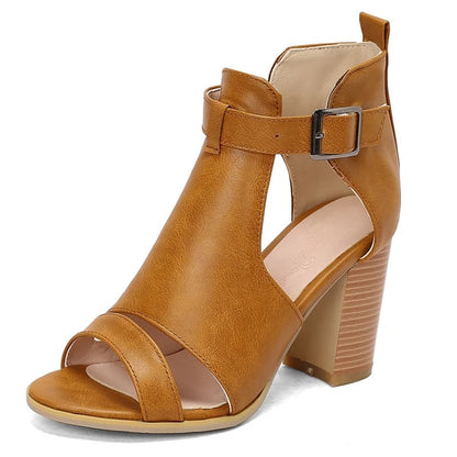 Elvara Block Heel Sandals