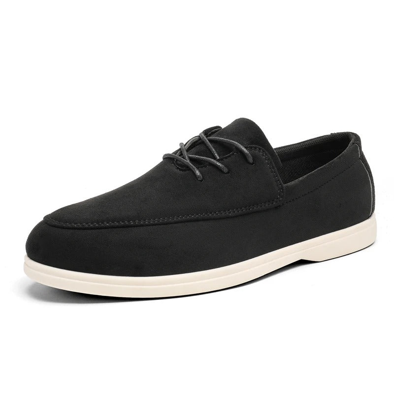 Arloen Soft Suede Loafers