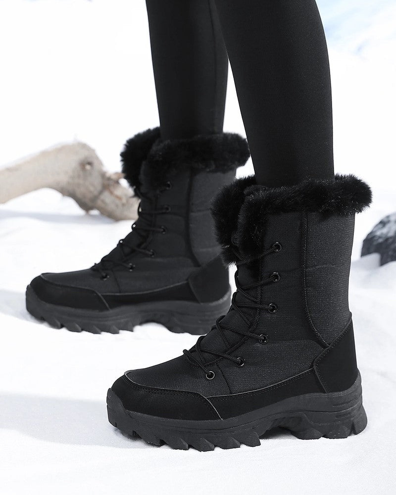 Marinka Faux Fur Lined Winter Snow Boots