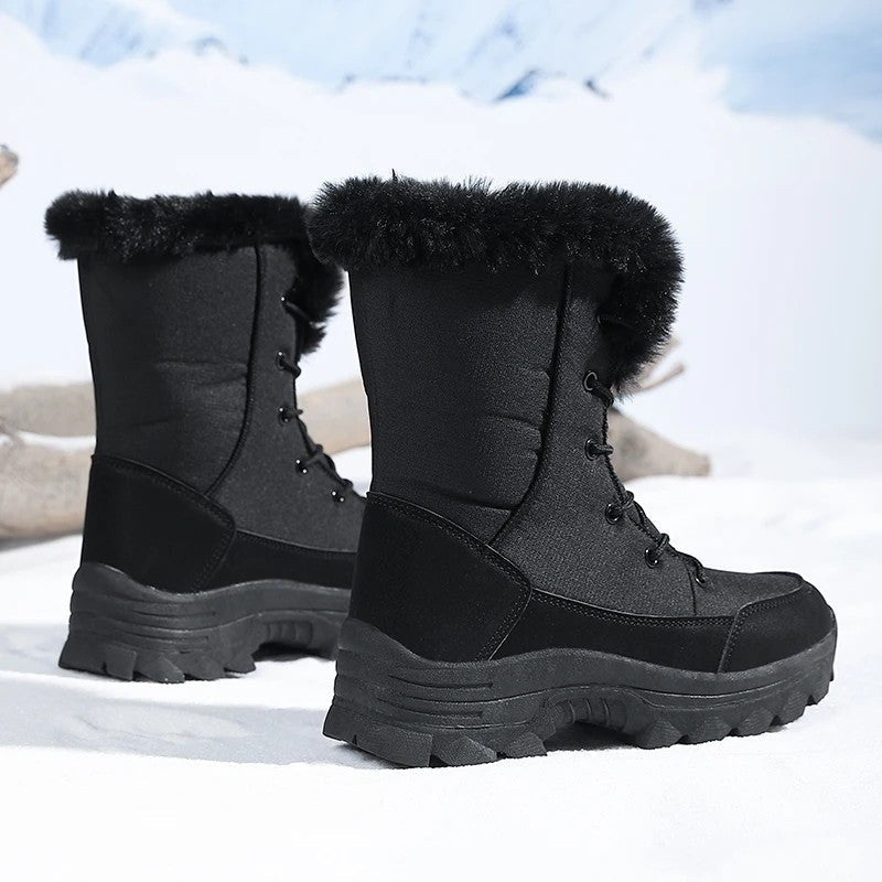 Marinka Faux Fur Lined Winter Snow Boots