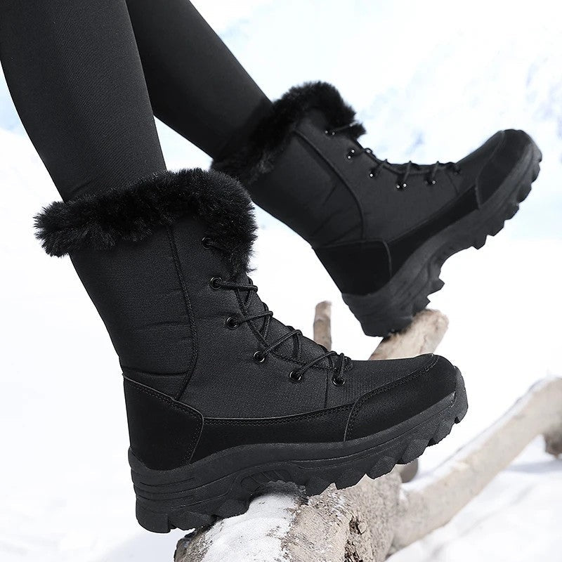 Marinka Faux Fur Lined Winter Snow Boots