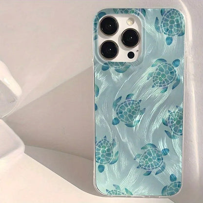 Maris Glossy Wave Print Phone Case