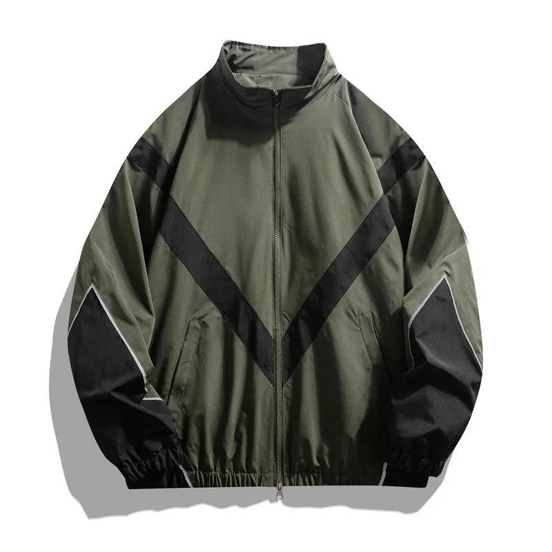 Mariska Relaxed Panel Zip Jacket