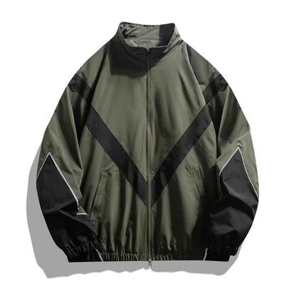Mariska Relaxed Panel Zip Jacket