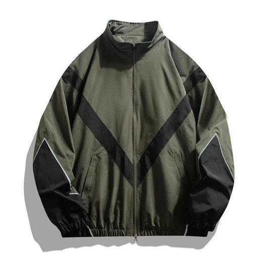 Mariska Relaxed Panel Zip Jacket