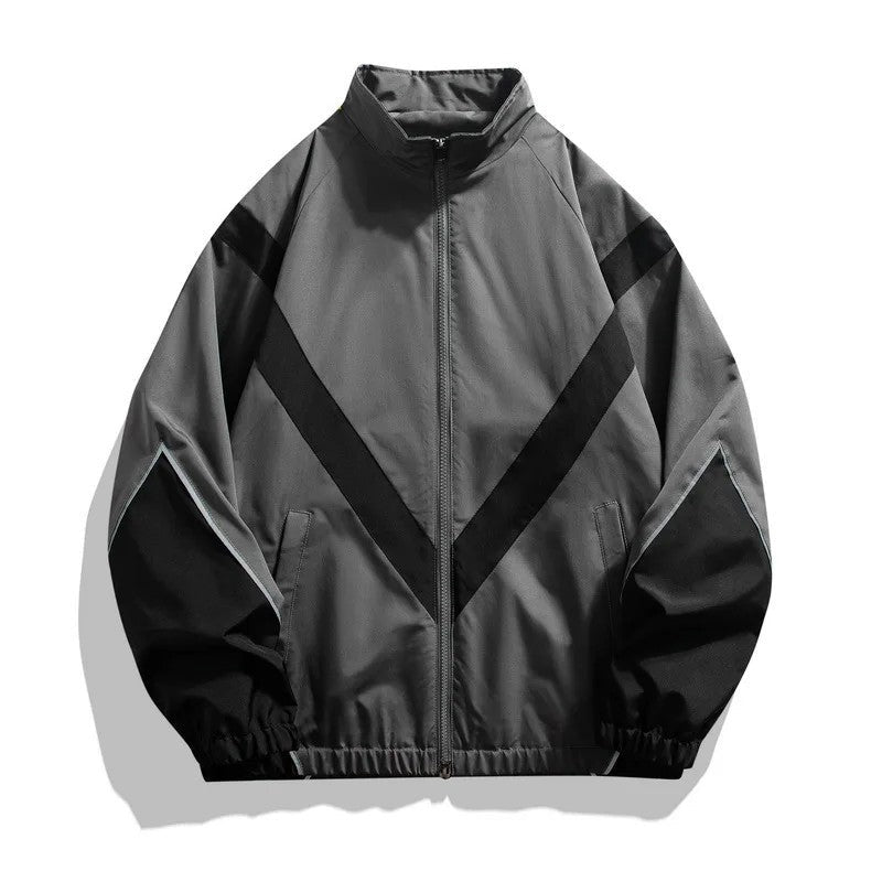 Mariska Relaxed Panel Zip Jacket