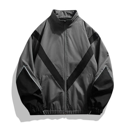 Mariska Relaxed Panel Zip Jacket