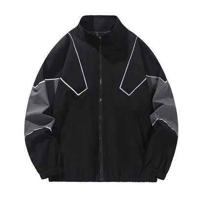 Mariska Relaxed Panel Zip Jacket