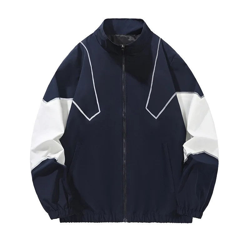 Mariska Relaxed Panel Zip Jacket