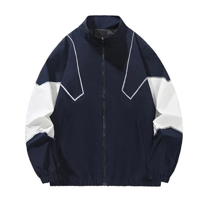 Mariska Relaxed Panel Zip Jacket