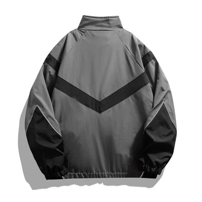 Mariska Relaxed Panel Zip Jacket