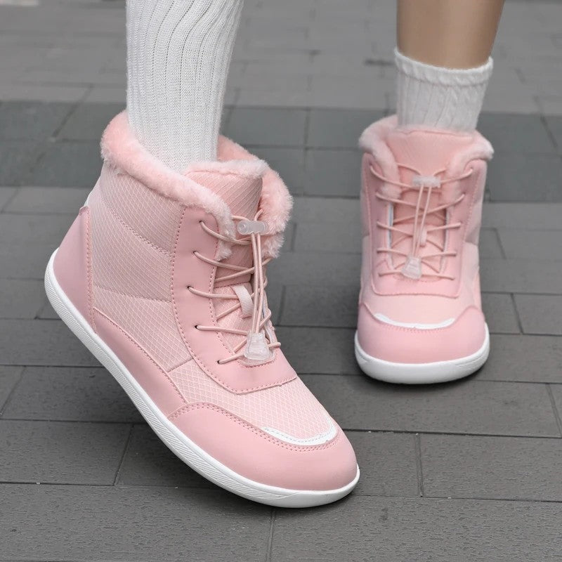 Melissa Fleece Lined Lace-Up Winter Boots